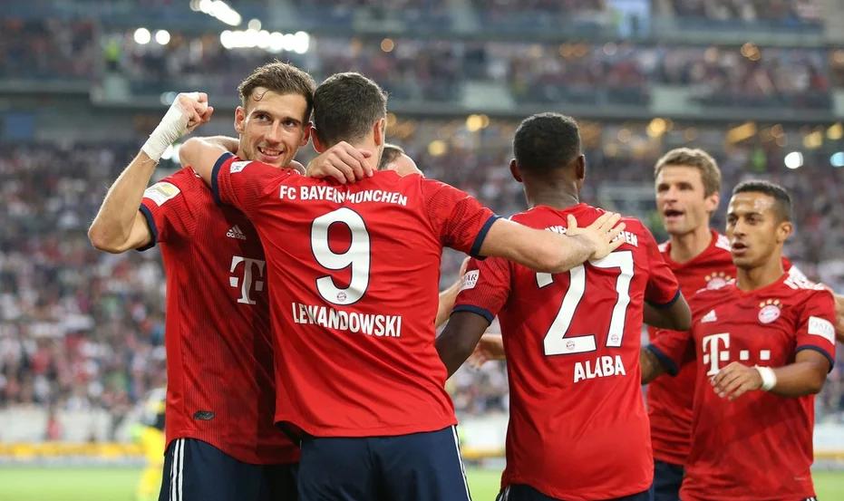 拜仁慕尼黑火力全开，逆转拜尔森